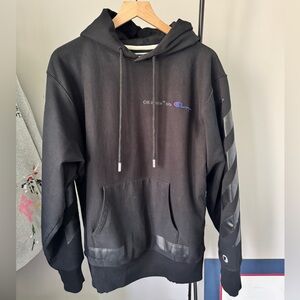 Off White X Champion Hoodie